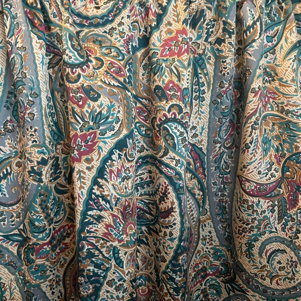 Silk Midi Skirt - Picture 4 of 4